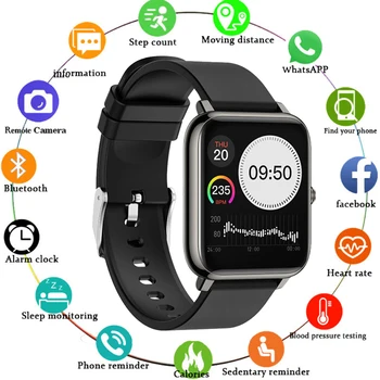 

2020 Hot Sell P22 Sport Smart Bracelet Bluetooth Bracelet for IOS for Android With Blood Pressure Measurement Heart Rate Monitor