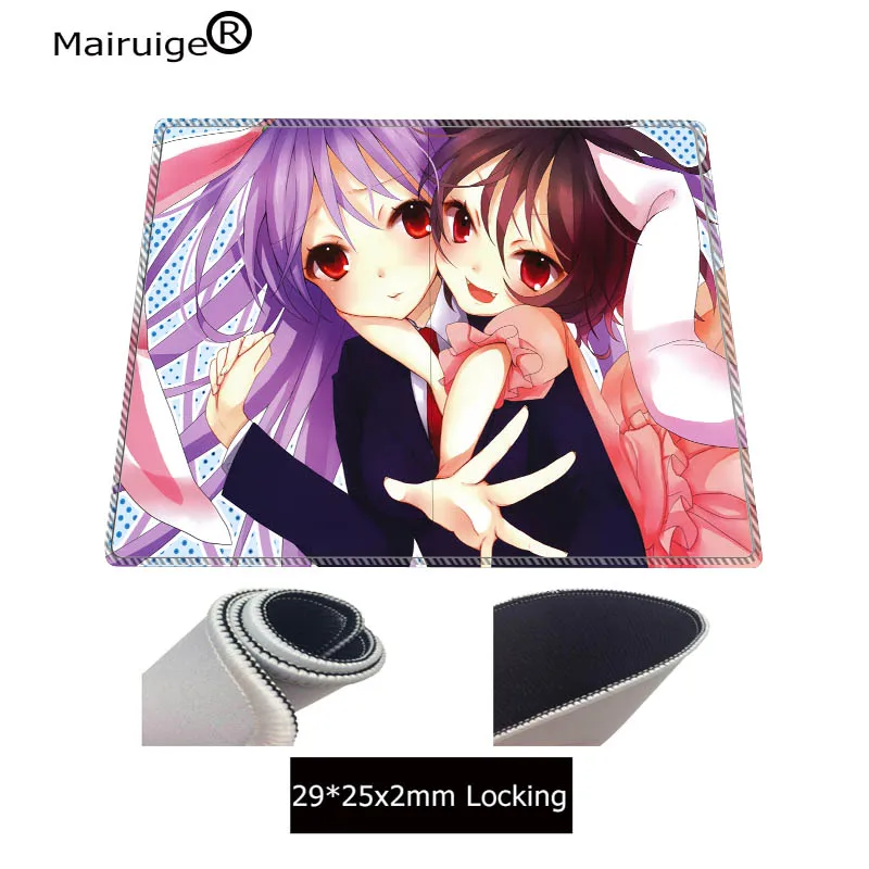 Gaming Mouse Pad Gamer Two Girl Anime 300x800X2MM Large Mousepad Notbook Keyboard Computer Mouse Ma