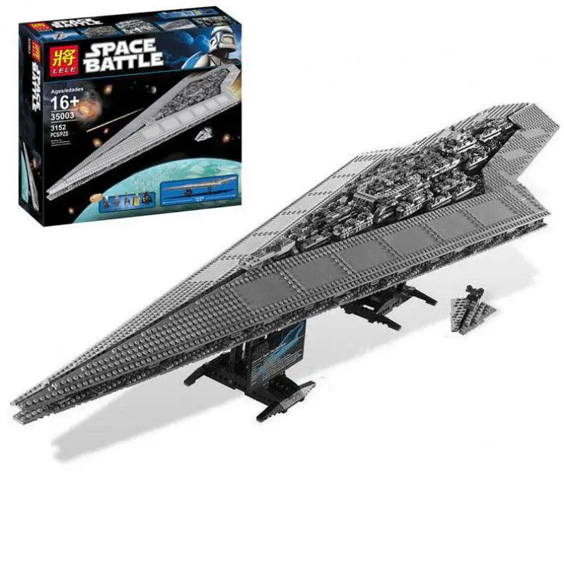 

In stock Legoinglys 05028 Star Wars Set Series Execytor Super Star Destroyer Model Building Kit Block Bricks Toys Kids Gifts