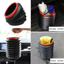 Автомобильный мусорный бак, складная автомобильная сумка для хранения RV, мусорный мешок, мусорная корзина, контейнер, мусорное ведро, автомобильные аксессуары, Para авто для автомобилей