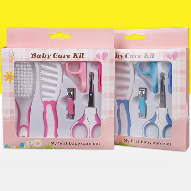 Baby Kids Toddler Healthcare Kits Grooming Care Nail Hair Care Set High Quality Nail Clipper Hair Comb Nail Scissor