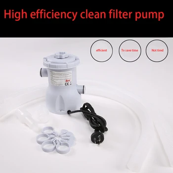 

Swimming Pool Filter Pump white 300gal Swimming Pool Circulating Pump Cleaning Accessories