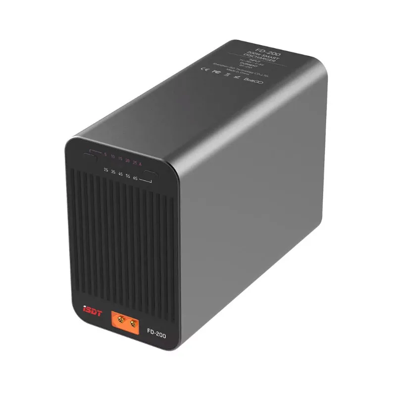 

ISDT FD-200 200W 25A Wireless APP Control Discharger for 2-8S Lipo Battery