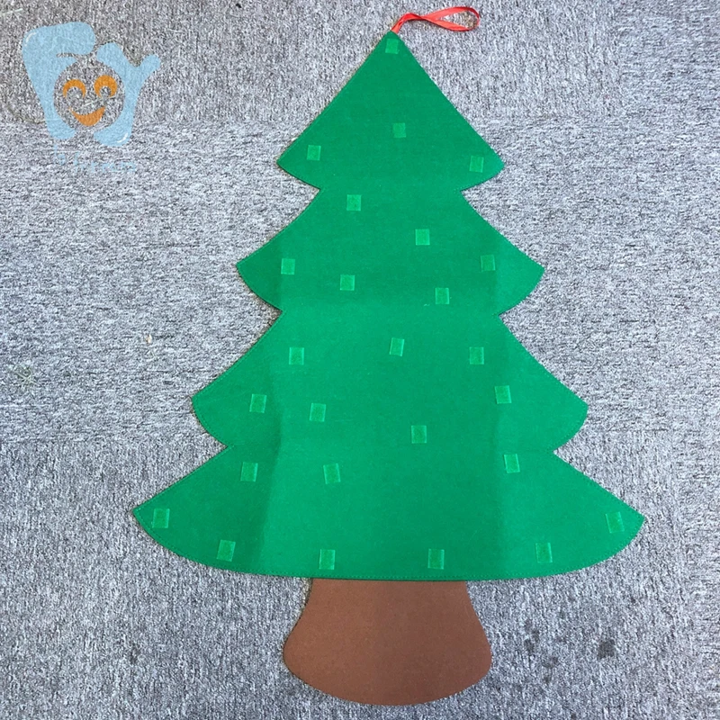 Забавный малыш Todder DIY войлочные елочные игрушки 26 шт. украшения домашний магазин Рождественское украшение стены съемный