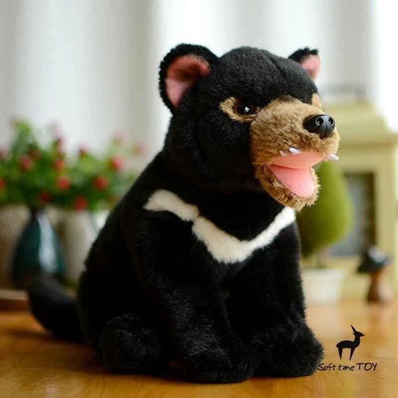 動物のぬいぐるみ 本物のライフ 悪魔 悪魔 柔らかいモデル 子供の誕生日プレゼント 店 Null Aliexpress