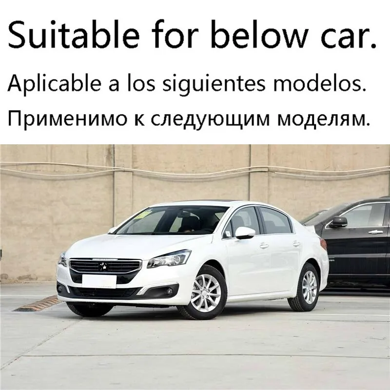 Модифицированные украшения, персонализированные автомолдинги для автомобиля, аксессуары, автоспойлеры, крылья 18 19 для peugeot 508
