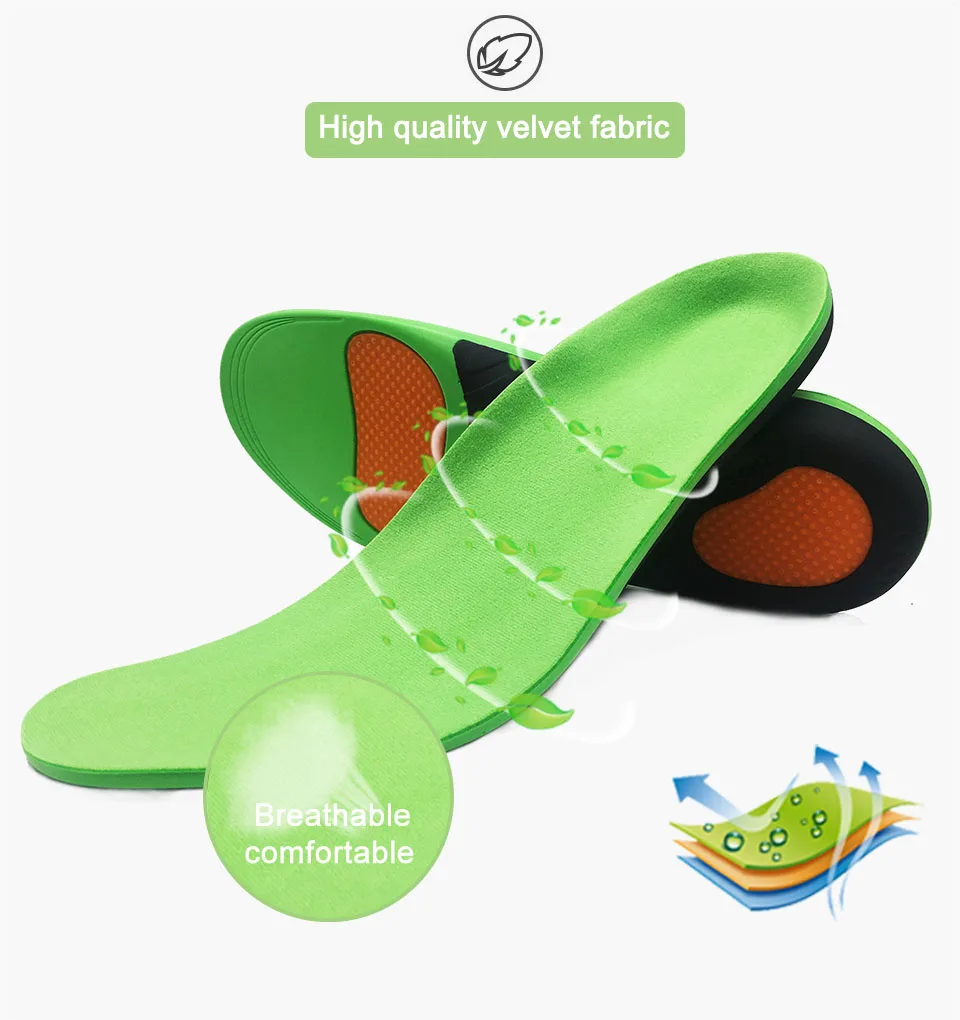 Green orthopedic insole4