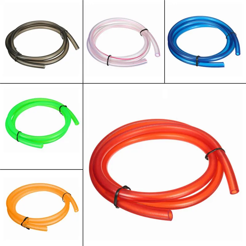 Motorcycle Hose 1Meter 1M Petrol Fuel Line Gas Oil Pipe Tube Nylon Soft For Mini Moto Dirt Bike Honda Suzuki Yamah | Автомобили и