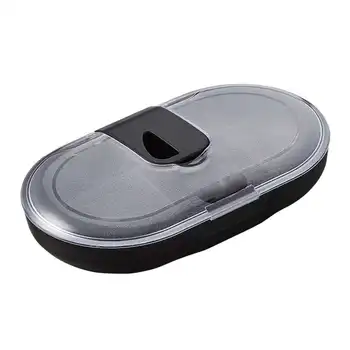 

Black-Medicine Storage Box Pill Divider Waterproof Pill Box Tablet Cutter Splitter Medicine Pill Holder