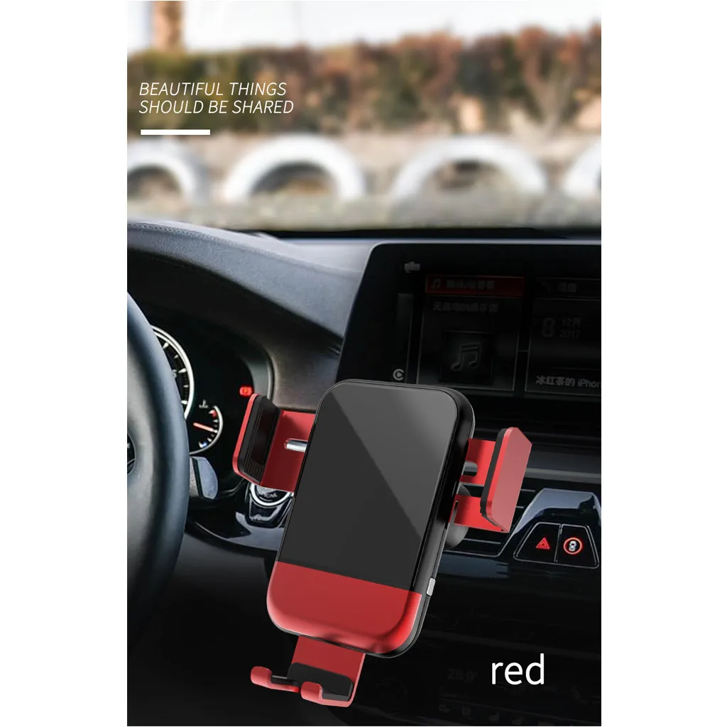 Автомобильный держатель телефона Индукционная розетка поддержка мобильного навигатора поддержка зарядки# W