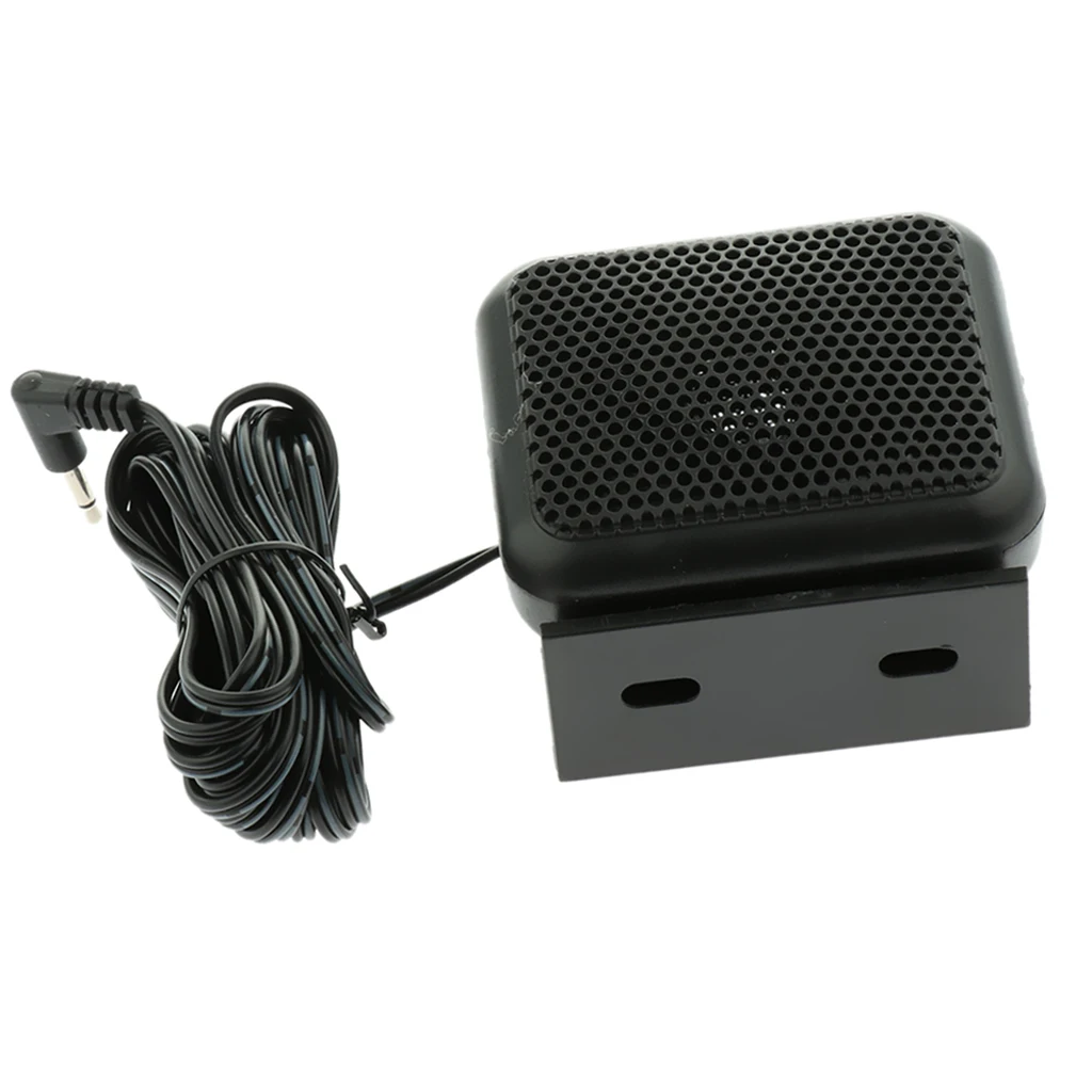 Mini Car Auto Mounted Radio Loudspeaker, 3.5mm Plug Car Radio Speaker for TYT TH-7800 / TH-9800