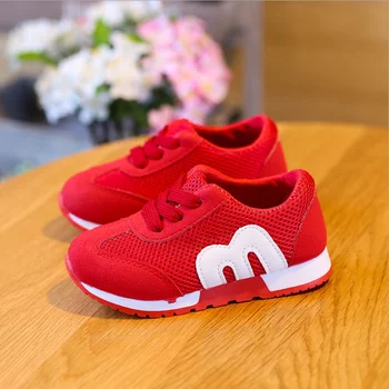

Spring Summer New Cotton Breathable Kids Shoes Sneakers Boys Girls Casual Shoes Anti Slip Sports Shoes Children Sneaker