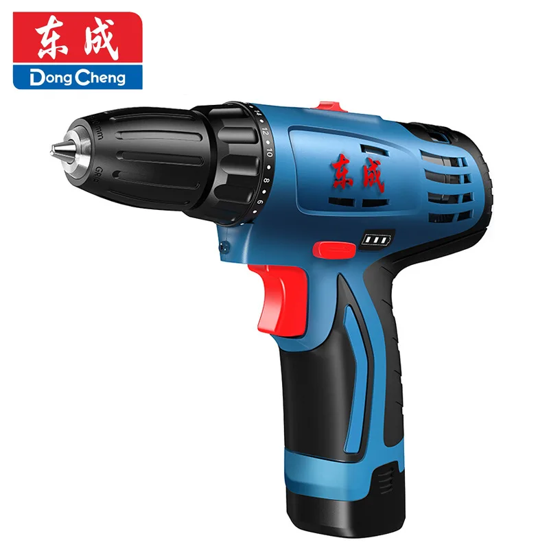 

East into Rechargeable Hand Drill Electric Tool DCJZ10-10e Two-Speed Industrial Grade Multi-functional Electric Screwdriver