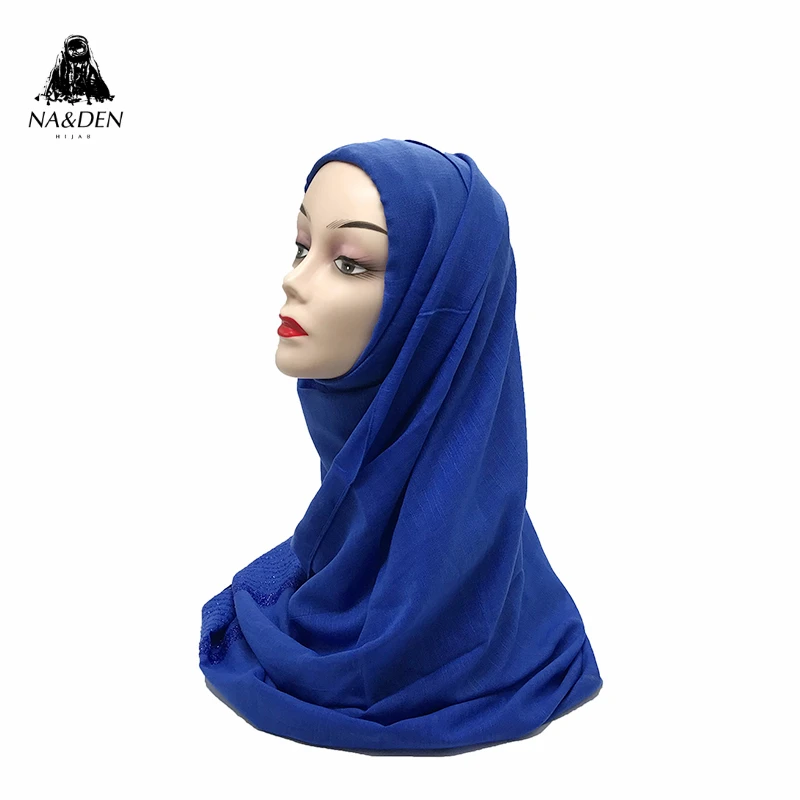 Fashion scarf plain glitter muffler hijab shimmer shawls women sparkling pashmina muslim head scarf solid wraps 10pcs/lot