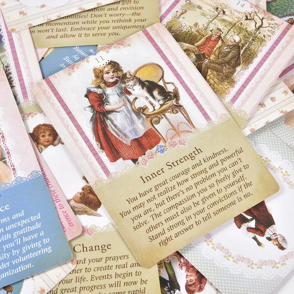 78 Guardian Angel Tarot Cards Guardian Angel Tarot Cards Game Card Box Party Table Games Playing Cards Family Entertainment