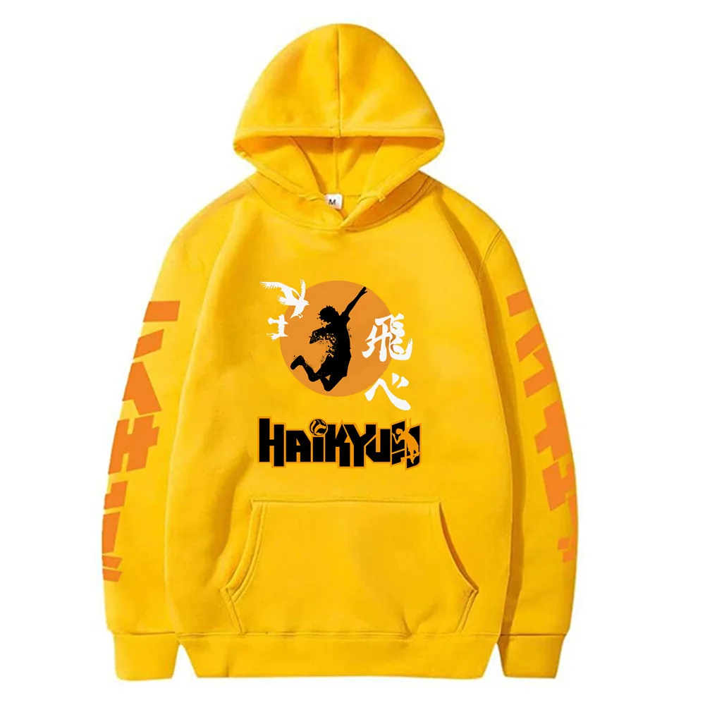 thumbnail image 1 of Sudadera con capucha para Hombre y mujer, suéter con estampado de Anime haikyuu, jersey de lana, Sudadera con capucha para Hombre, 1 of 4