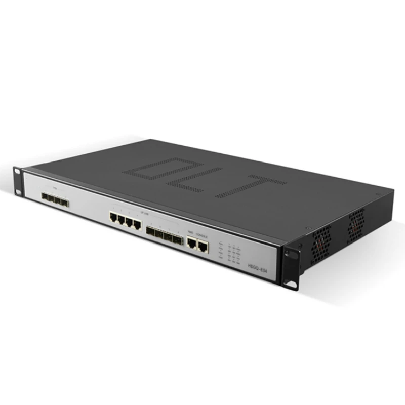 E04L 4 PON ПОРТОВ мини-волокно FTTH Оптический 4 pon ПОРТОВ 4 Слоты SFP EPON OLT 10/100/1000Mauto-negotiable