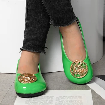 

luxury brand shoes women loafers designers ladies boat shoes PU leather shoes flat shoe summer 2020 fashion