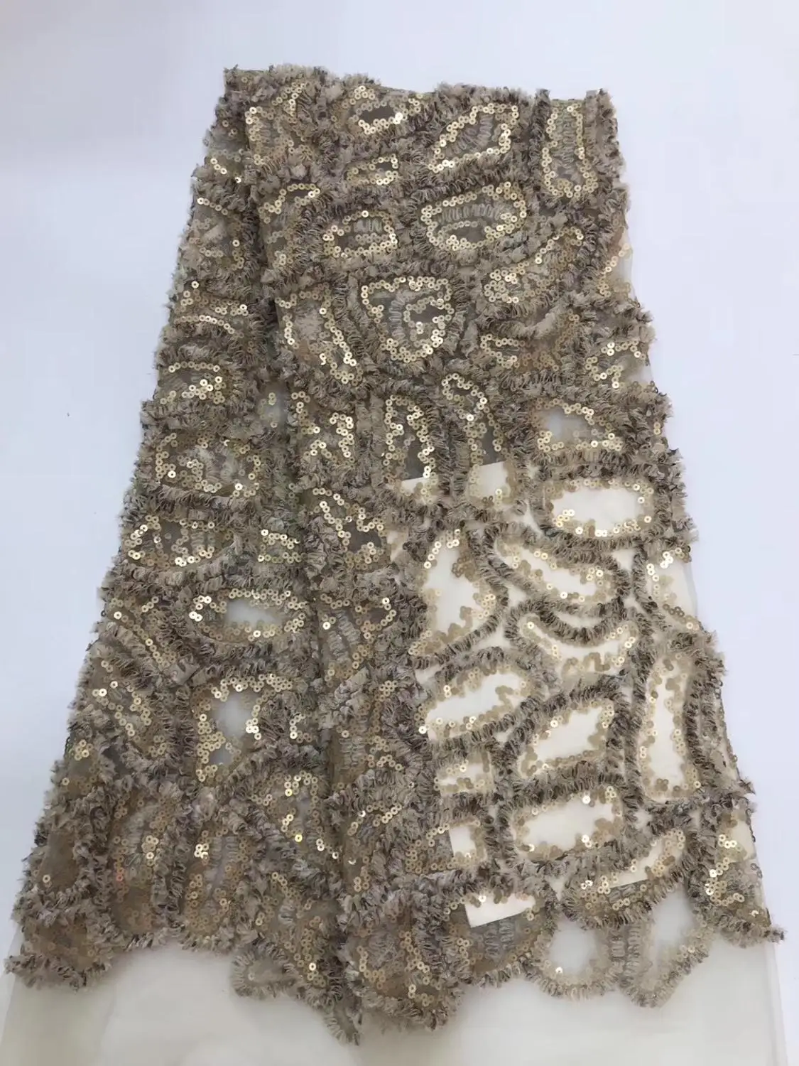 

beautiful Cyndi-9.8923 Nigerian fabric for party dress new African embroidered lace fabric