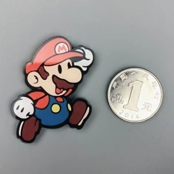 1/12 Pcs Super Mario Fridge Sticker Child Student Birthday Gift Fridge Sticker Message Sticker Sticker Home Decoration - Цвет: Mario