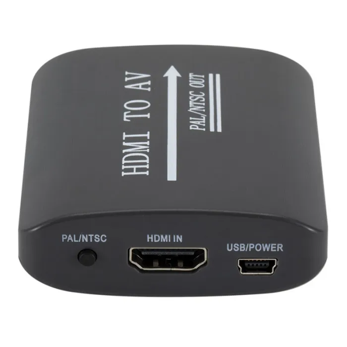 HDMI к 3RCA AV CVBS конвертер Композитный S-Video R/L аудио адаптер Upscaler VH99