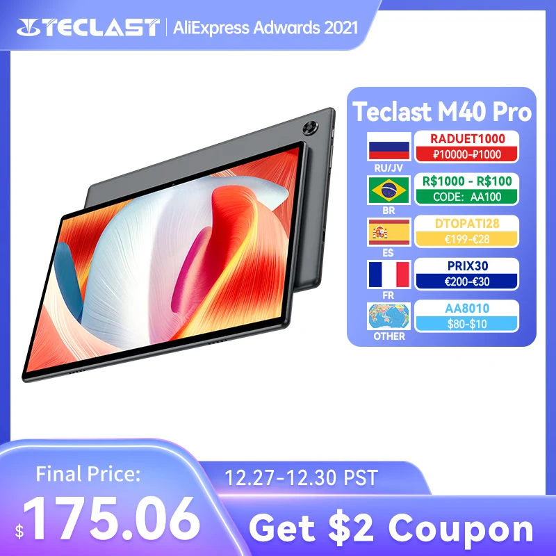 Teclast M40 Pro планшет экран 10 1 дюймов Android 11 Восьмиядерный 6 ГБ ОЗУ 128 Гб ПЗУ |