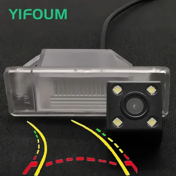 

YIFOUM Dynamic Trajectory Tracks HD Car Rear View Camera For Nissan Patrol KICKS Cefiro X-Trail Dualis Qashqai J10 Sentra 180