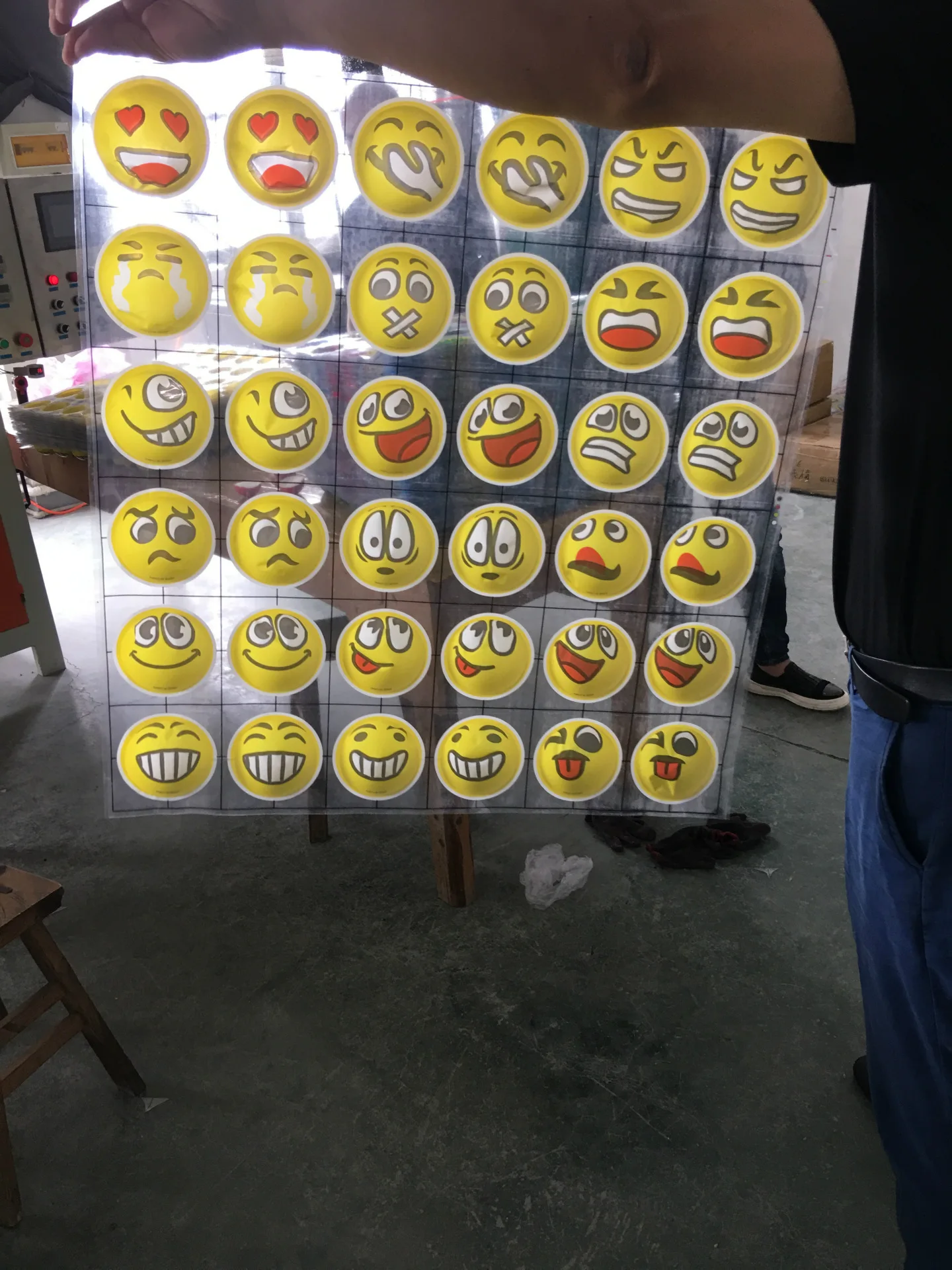 6. 3 см борода Экспрессия шарик из ПУ Smiley Vent губка вспенивание снижение стресс мяч Детская игрушка производители Настраиваемые