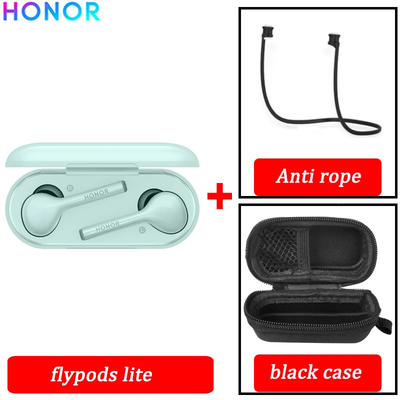 flypods lite case Flypods lite Honor Flypods Lite беспроводные наушники Bluetooth 4,2 водонепроницаемые IP54 управление нажатием - Цвет: flypods lite case