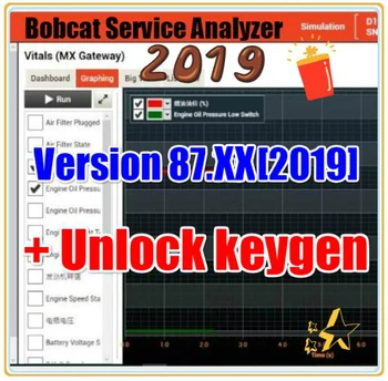 

for BOBCAT Service Analyzer Version 87.XX [2019] + unlocked keygen , unlimited install on many pcs