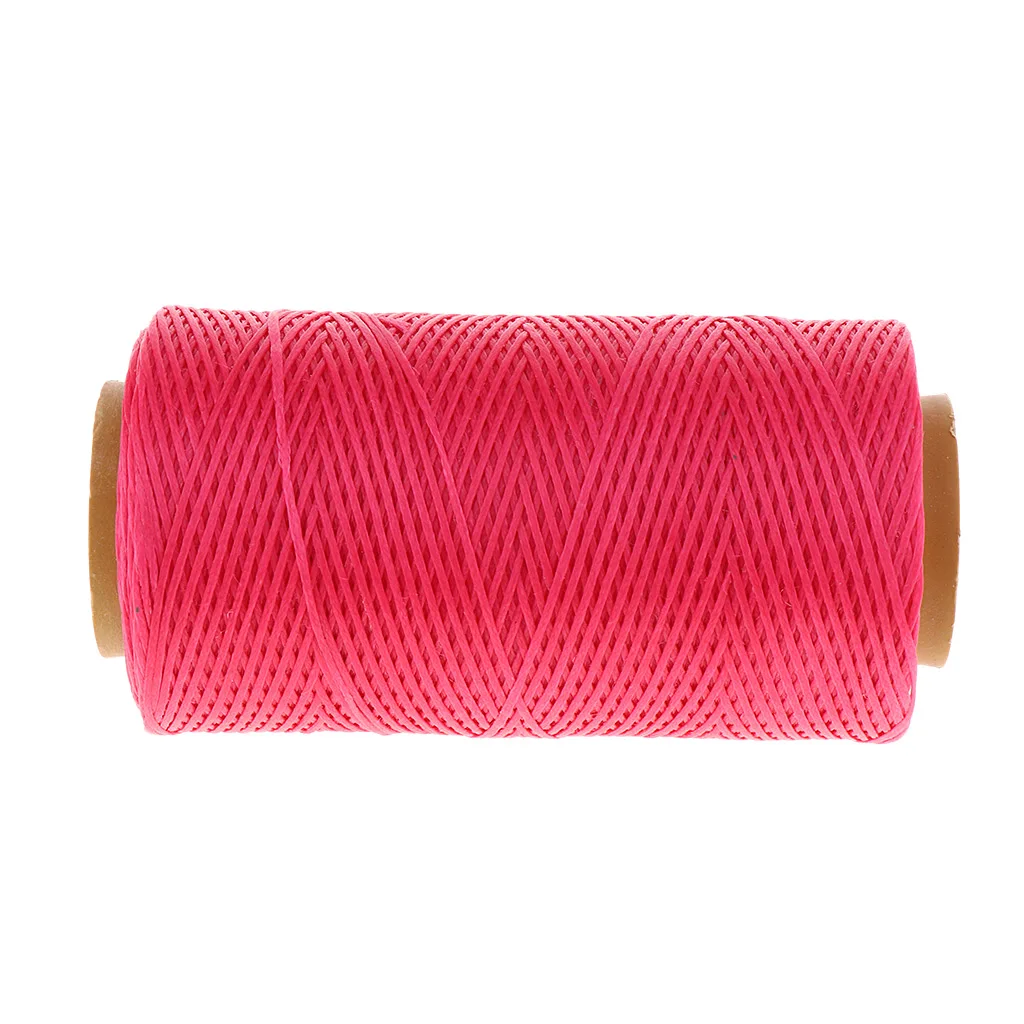 Sewing Waxed Thread Cord for DIY Leather Crafts Accessories Beading Cords Threads Leather Hand Stitching Line Sewing Accessory