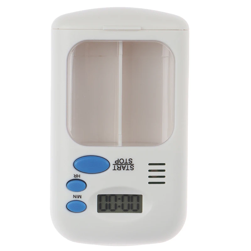 Mini Portable Pill Reminder Drug Alarm Timer Electronic Box Organizer LED Display Alarm Clock Remind Small First Aid Accessories