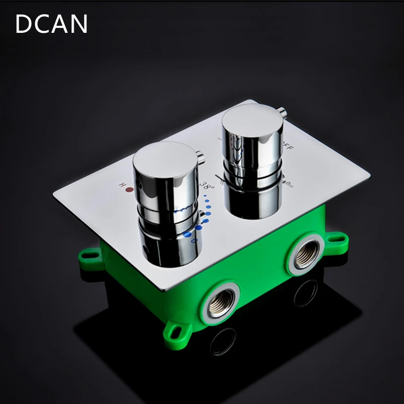 

Embedded Box Multifunction Shower Control Switch Thermostatic Mixer Valve Bathroom Concealed Shower Faucet Valve Wall Mounted