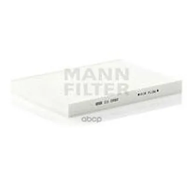 Фильтр Салона Audi A3 7/96-, Vw Golf Iii/Iv, Vento/Bora, Skoda Octavia 09/96- MANN-FILTER арт. CU2882