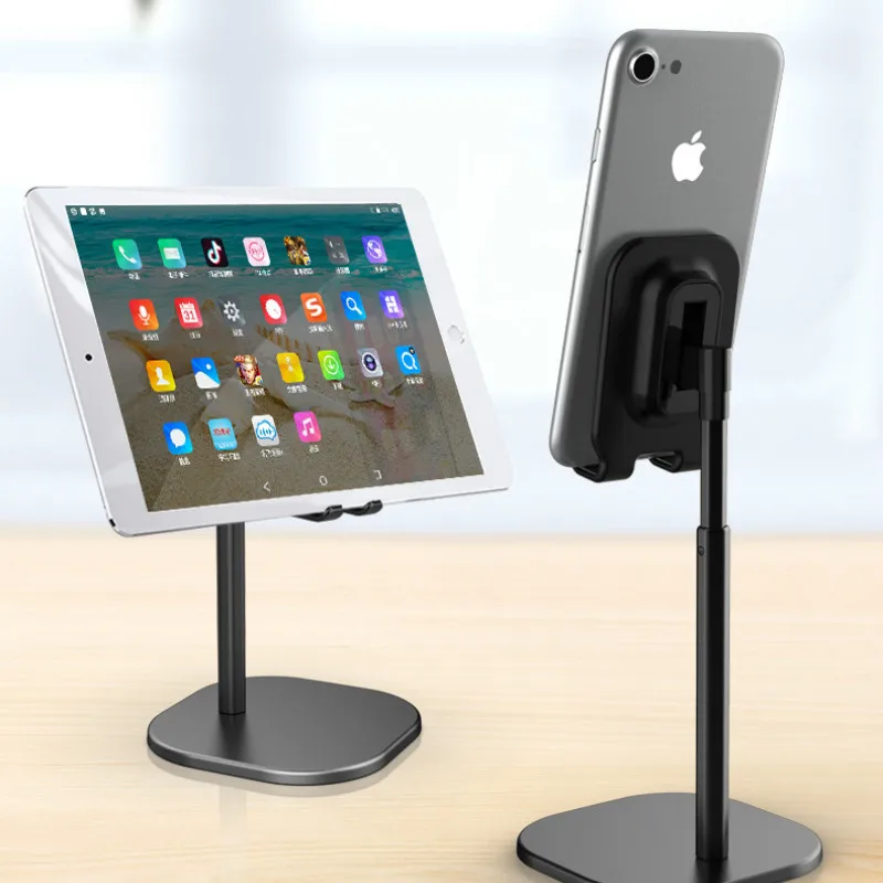 

IPhone IPad Adjustable Desktop Tablet Holder Table Cell Foldable Extend Support Desk Mobile Phone Holder Stand for Xiaomi Iphone