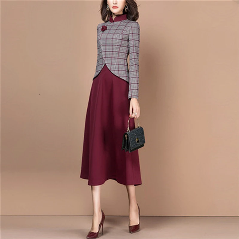 plus size formal dress with jacket