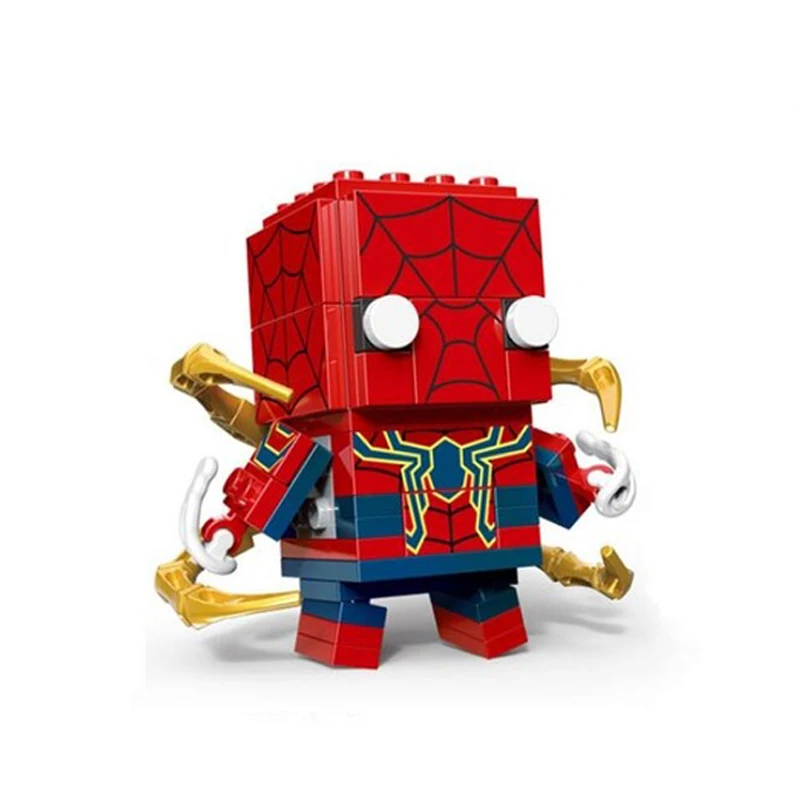 Decool Super Heroes Blcoks Marvels LGSET Мститель Endgame BrickHeadzs Железный человек строительные блоки кирпичи Обучающие игрушки, подарки - Цвет: NO BOX