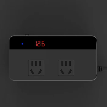 

200W Car Inverter Dc 12V/24V to Ac 110V/220V Automatic Power Inverter with 4 Usb Ports Car Socket Charger for Truck Car Trip