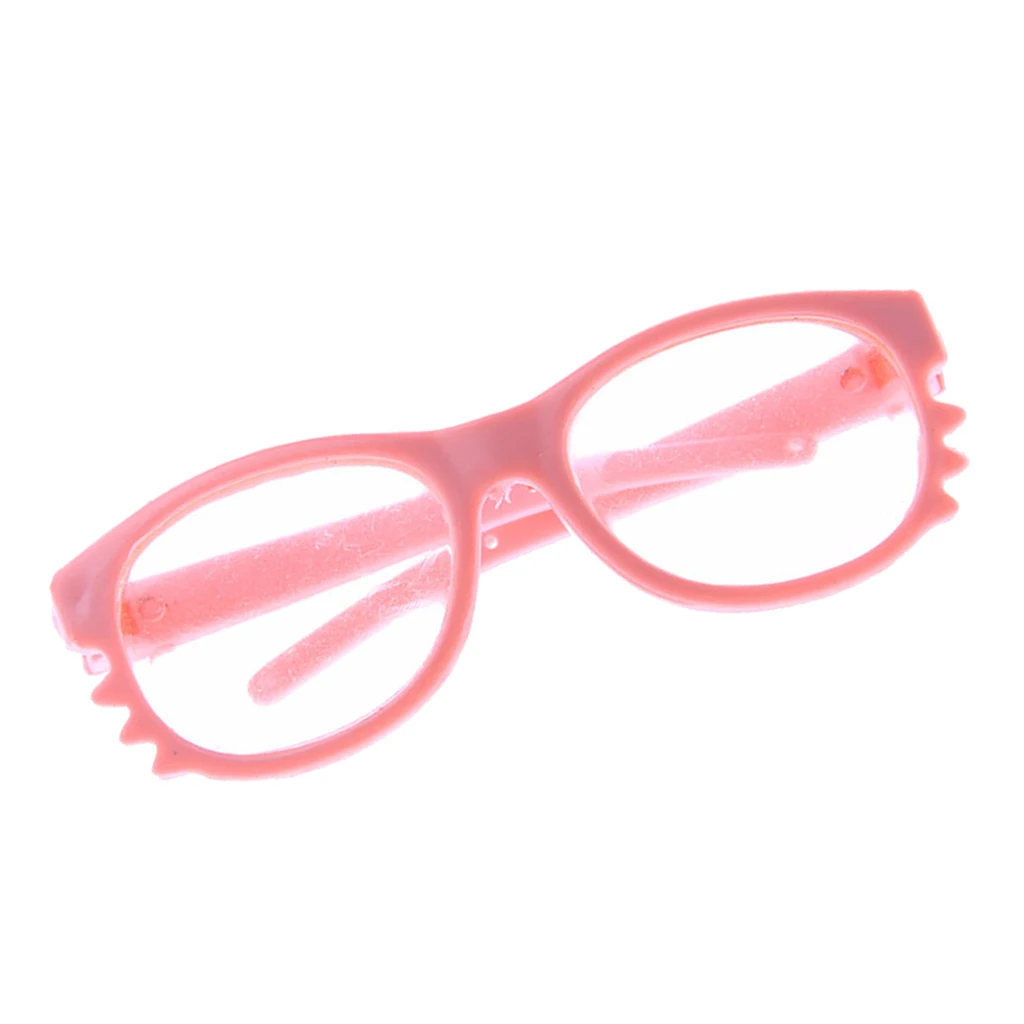1 Pair of Cute Round Frame / Cat Style Eye Glasses for   18'' My Life AG Dolls