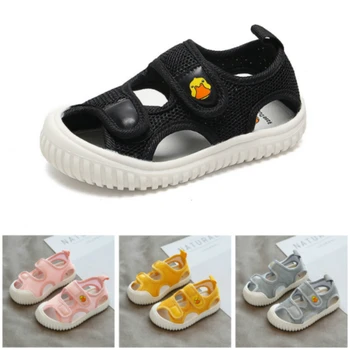 

Beach Kids Sandals for Baby Girls Prewalker Sandals in Summer Mesh Elastic and Soft Sole for Baby Boys Toddler Sneakers Trainer