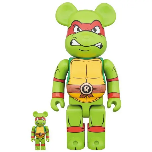 400% черно-белый Bearbrick Violence Bear Garage Набор строительных блоков Медведь кукла DIY Цветная рисованная игрушка модель