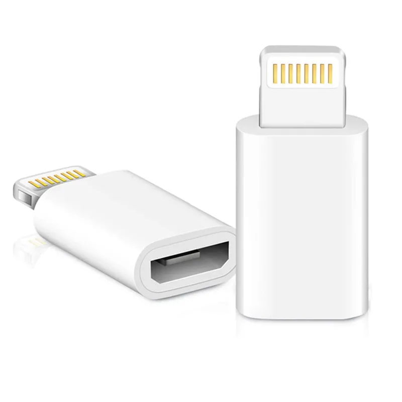 Мини адаптер OTG Micro Usb на Lightning для IPhone 11 Pro XS Max XR X 10 8 7 Plus SE2 Microusb штекер Ios 8Pin