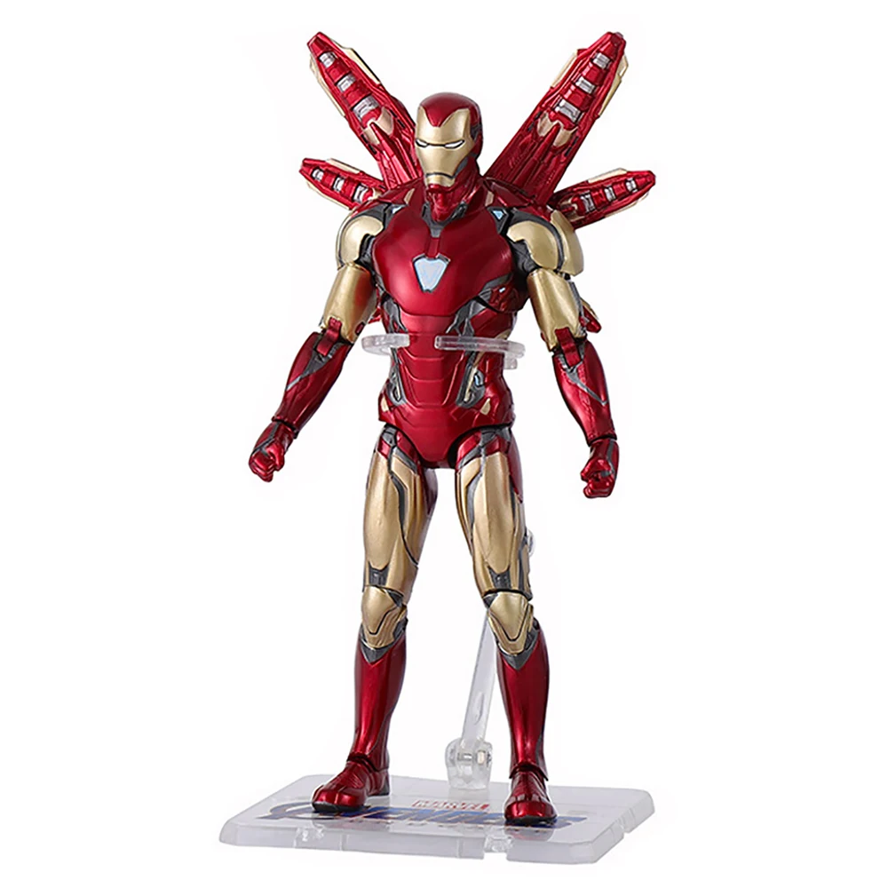 

Avengers 4 Marvel Super Hero Iron Man Action Figure MK85 Model Collectible Joint Movement Figure for Children Gift Toy17CM