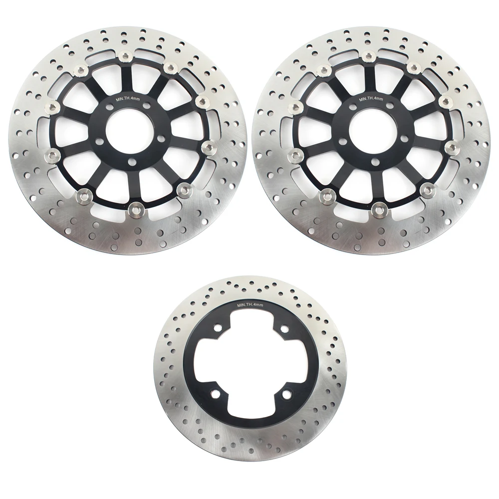 BIKINGBOY для Kawasaki ZZR 600 E 93-07 ZR-7 99-05 ZR-7S 01-05 ZR 550 Zephyr 90-01 ZZR 400 Передние Задние тормозные диски Диски роторы