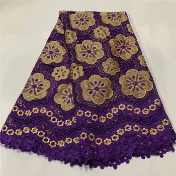 

Fashion African Fucshia Mesh Fabric High Quality Nigerian Lace Fabrics With Stones Swiss Voile Lace In Switzerland F2759