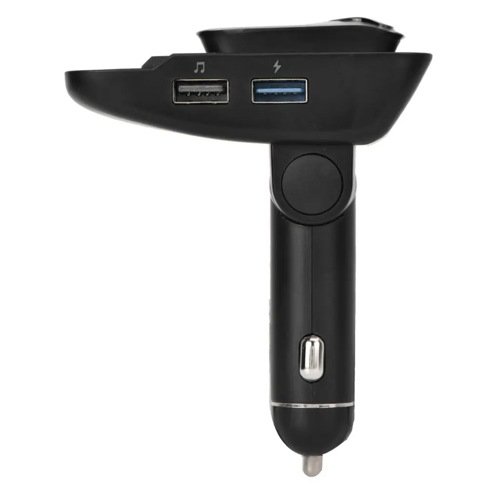 Автомобильный MP3-плеер ER9, двойной Usb, беспроводная гарнитура V4.2, Bluetooth, Mp3 гарнитура, громкая связь, многофункциональная автомобильная MP3 Поддержка, TF карта, U диск