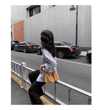 Женская модная простая сумка из искусственной кожи, сумка через плечо, сумка-тоут