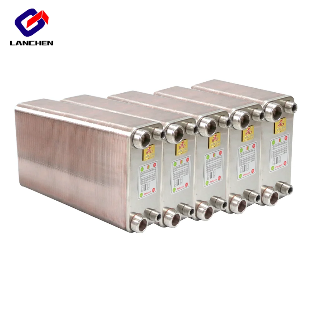 ^Cheap 50 Plates brazed plate heat exchanger Beer Wort Chiller Cooler Home Brewing Beer Brazed plate type water heater SUS304