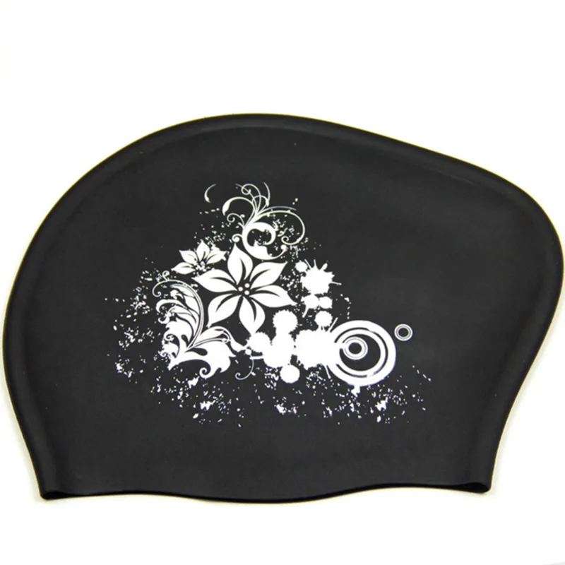 Силиконовая шапочка для плавания для длинных волос, женские водонепроницаемые купальные шапочки, Дамская шапка с капюшоном для дайвинга, детская шапка garras natacion casquette