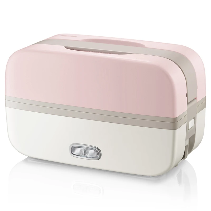 

220V Electric Rice Cooker Portable Kitchen Mini Cooker Electric lunch Box double-layer Heating Heat Preservation Hot Rice